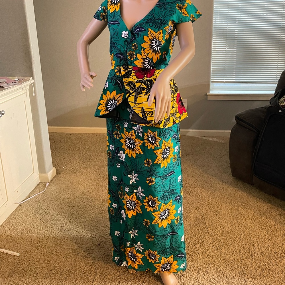 Long skirt and top
